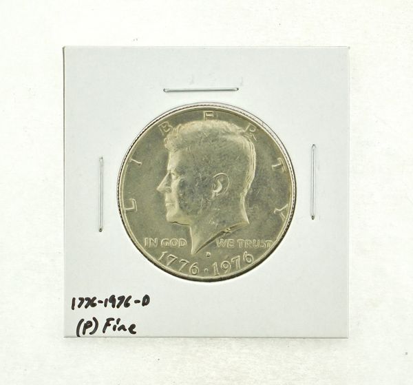 1776-1976-D Kennedy Half Dollar (F) Fine N2-3690-4