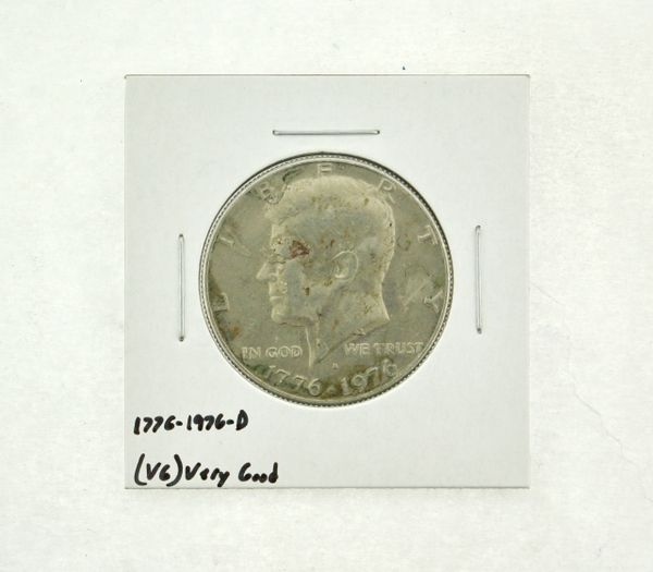 1776-1976-D Kennedy Half Dollar (VG) Very Good N2-3718-1