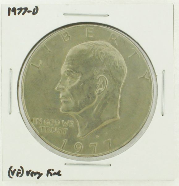 1977-D Eisenhower Dollar RATING: (VF) Very Fine (N2-4198-01)