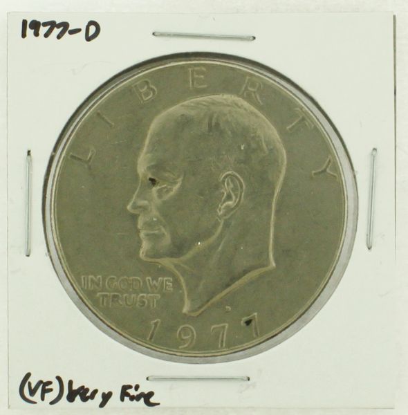 1977-D Eisenhower Dollar RATING: (VF) Very Fine (N2-4198-10)