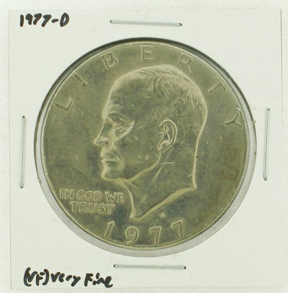 1977-D Eisenhower Dollar RATING: (VF) Very Fine (N2-4198-11)