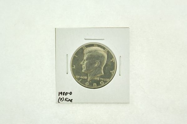 1980-D Kennedy Half Dollar (F) Fine N2-3728-2