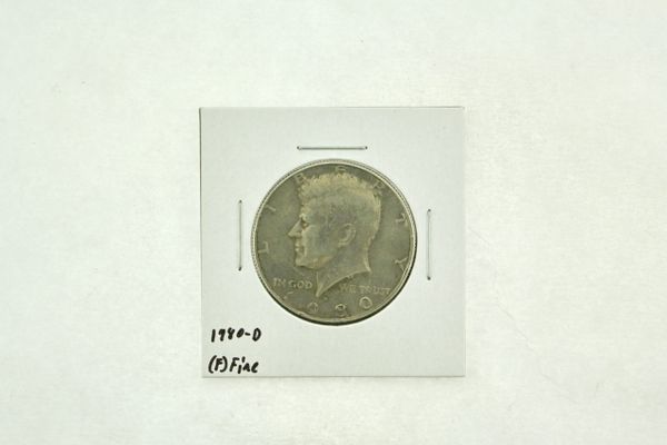 1980-D Kennedy Half Dollar (F) Fine N2-3728-3