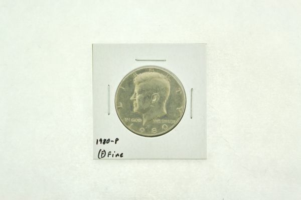 1980-P Kennedy Half Dollar (F) Fine N2-3731