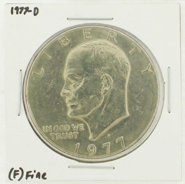 1977-D Eisenhower Dollar RATING: (F) Fine (N2-4209-01)