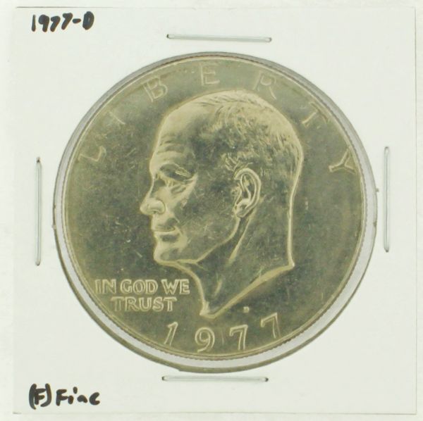 1977-D Eisenhower Dollar RATING: (F) Fine (N2-4209-04)