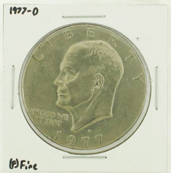 1977-D Eisenhower Dollar RATING: (F) Fine (N2-4209-07)