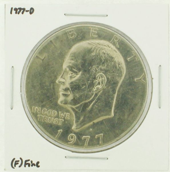 1977-D Eisenhower Dollar RATING: (F) Fine (N2-4209-08)