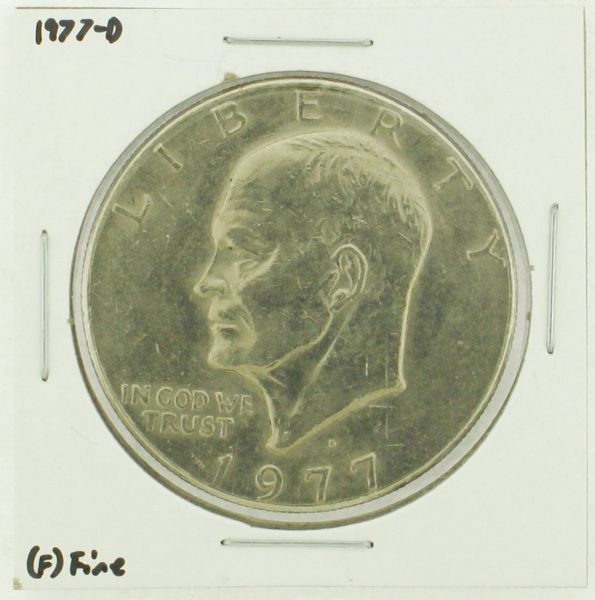 1977-D Eisenhower Dollar RATING: (F) Fine (N2-4209-09)