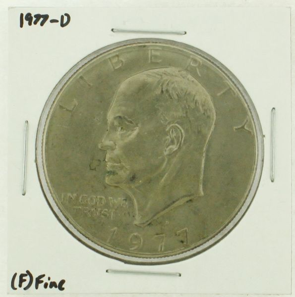 1977-D Eisenhower Dollar RATING: (F) Fine (N2-4209-11)