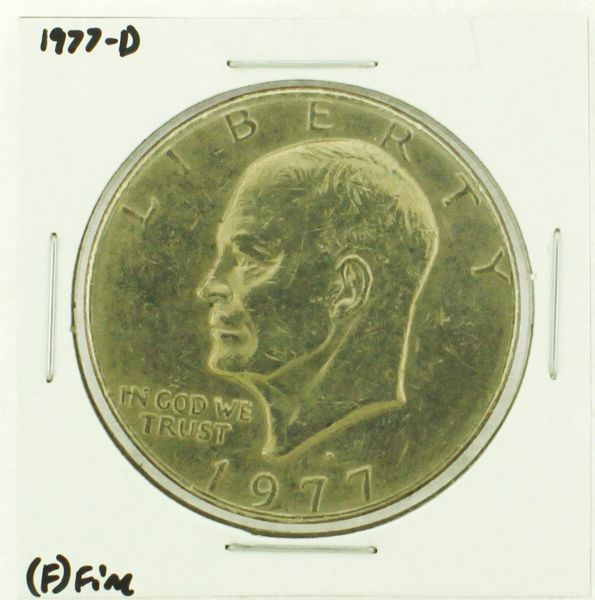 1977-D Eisenhower Dollar RATING: (F) Fine (N2-4209-12)