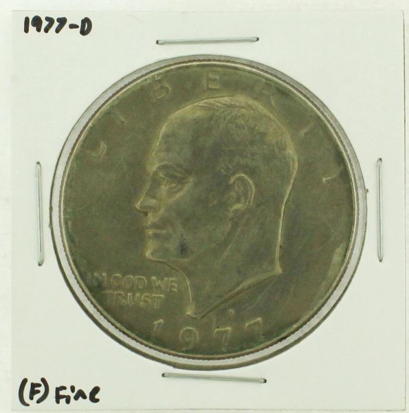 1977-D Eisenhower Dollar RATING: (F) Fine (N2-4209-14)