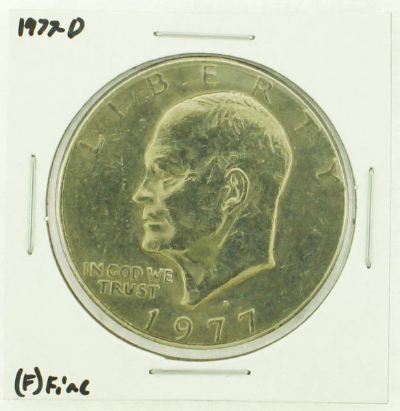 1977-D Eisenhower Dollar RATING: (F) Fine (N2-4209-19)