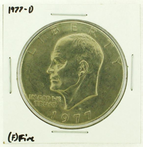 1977-D Eisenhower Dollar RATING: (F) Fine (N2-4209-23)