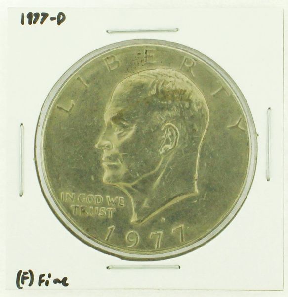1977-D Eisenhower Dollar RATING: (F) Fine (N2-4209-24)