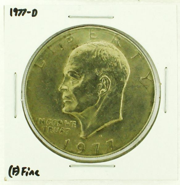 1977-D Eisenhower Dollar RATING: (F) Fine (N2-4209-26)