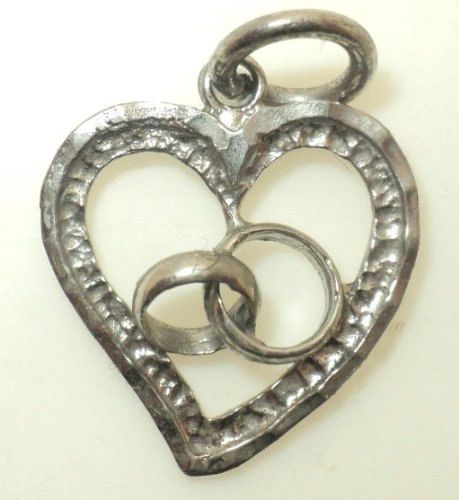 Heart with Swirl Charm (JC-711)