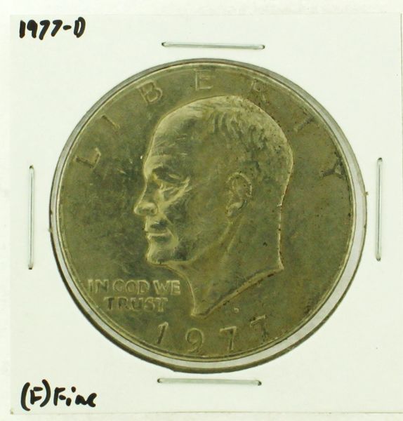 1977-D Eisenhower Dollar RATING: (F) Fine (N2-4209-29)