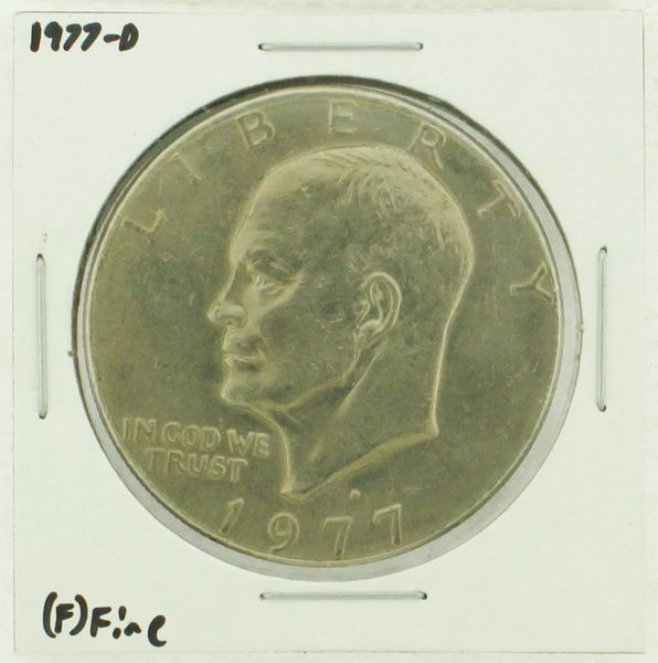 1977-D Eisenhower Dollar RATING: (F) Fine (N2-4209-30)