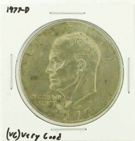 1977-D Eisenhower Dollar RATING: (VG) Very Good (N2-4239-4)