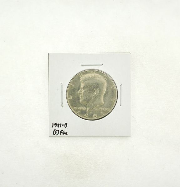 1981-D Kennedy Half Dollar (F) Fine N2-3737-1