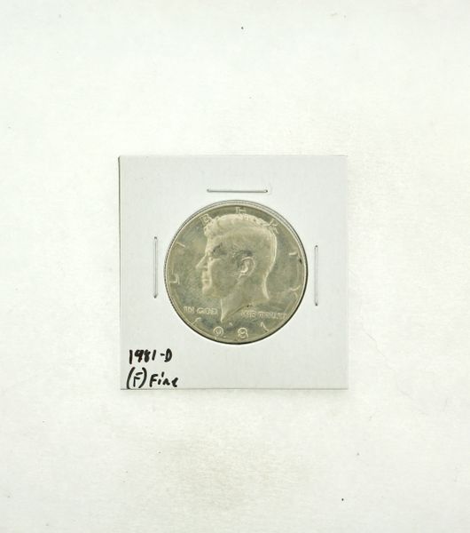 1981-D Kennedy Half Dollar (F) Fine N2-3737-4