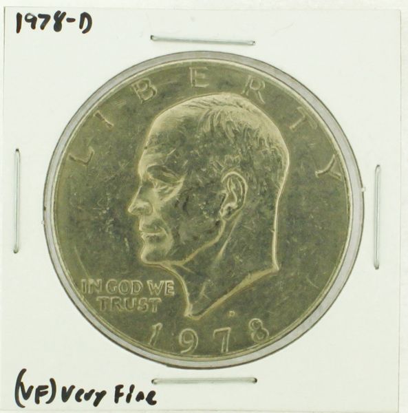 1978-D Eisenhower Dollar RATING: (VF) Very Fine (N2-4263-01)