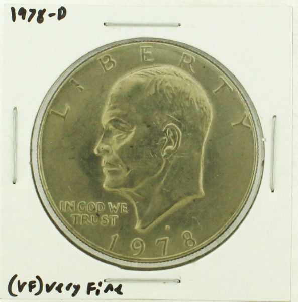 1978-D Eisenhower Dollar RATING: (VF) Very Fine (N2-4263-02)