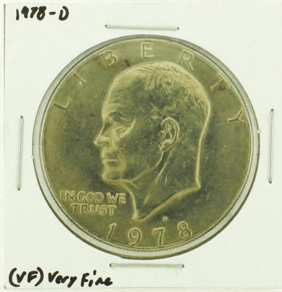 1978-D Eisenhower Dollar RATING: (VF) Very Fine (N2-4263-05)