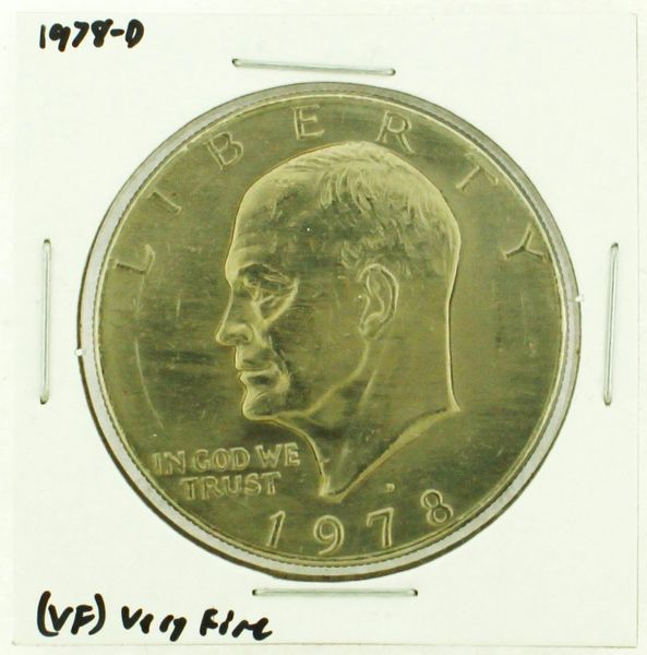 1978-D Eisenhower Dollar RATING: (VF) Very Fine (N2-4263-06)