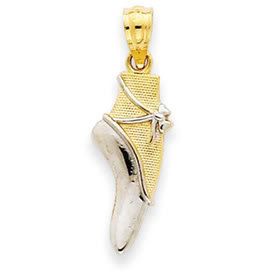 Ballet Shoe Pendant (JC-782)