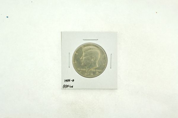 1986-D Kennedy Half Dollar (F) Fine N2-3814-3
