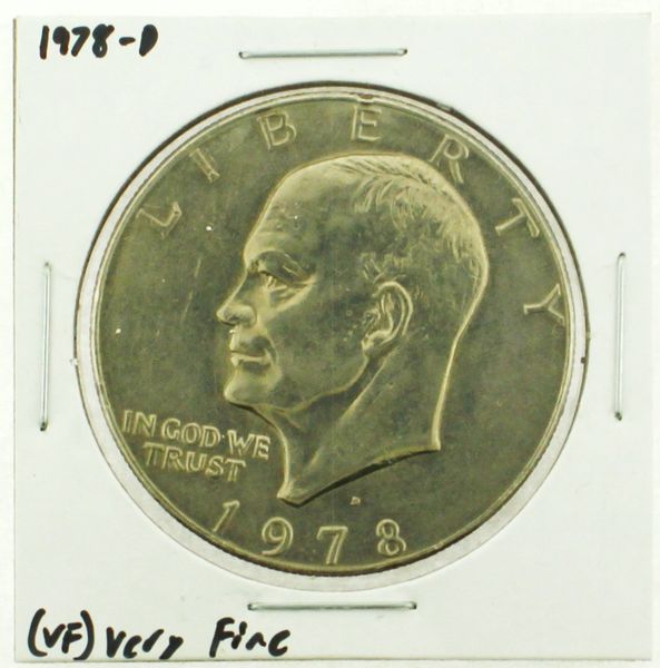 1978-D Eisenhower Dollar RATING: (VF) Very Fine (N2-4263-15)