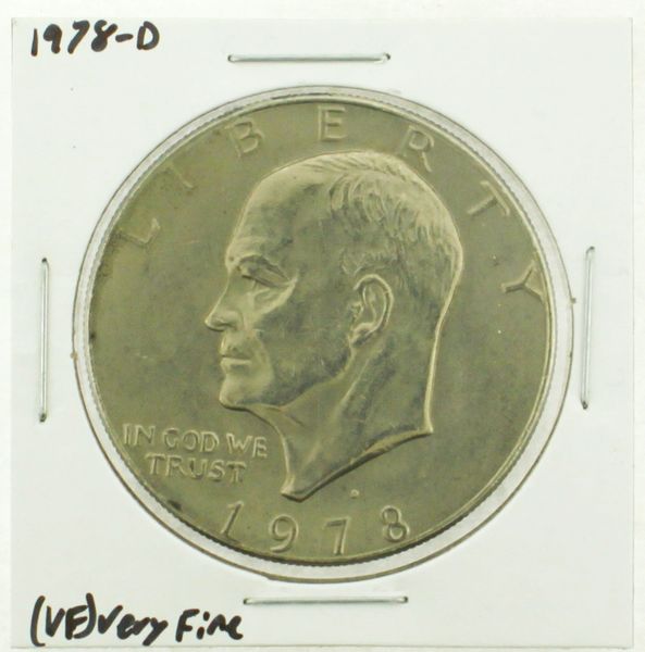 1978-D Eisenhower Dollar RATING: (VF) Very Fine (N2-4263-16)