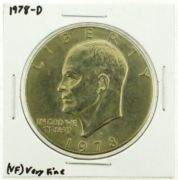 1978-D Eisenhower Dollar RATING: (VF) Very Fine (N2-4263-18)