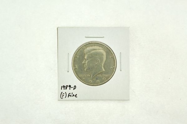 1989-D Kennedy Half Dollar (F) Fine N2-3824-4
