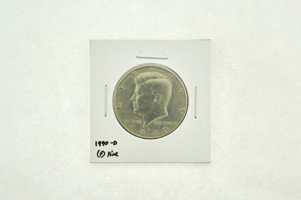 1990-D Kennedy Half Dollar (F) Fine N2-3833-3