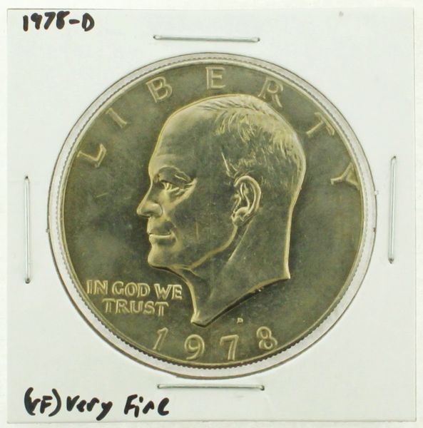 1978-D Eisenhower Dollar RATING: (VF) Very Fine (N2-4263-26)