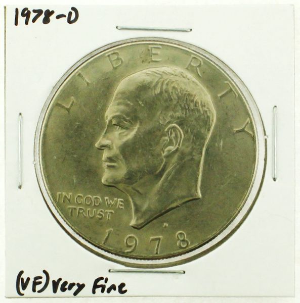 1978-D Eisenhower Dollar RATING: (VF) Very Fine (N2-4263-27)