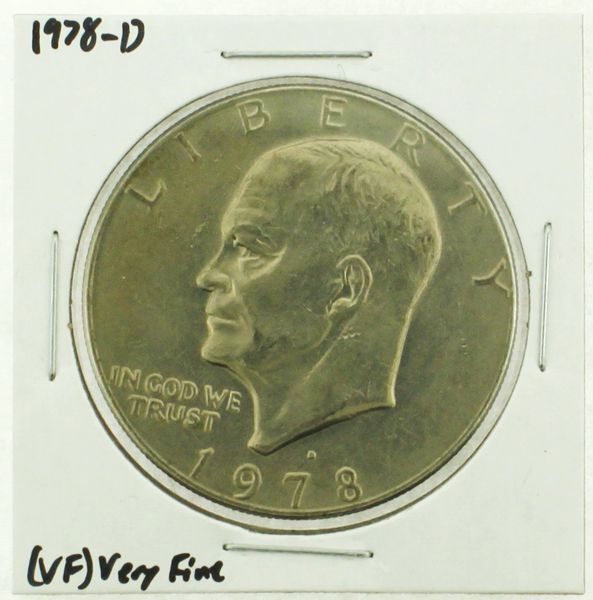 1978-D Eisenhower Dollar RATING: (VF) Very Fine (N2-4263-28)
