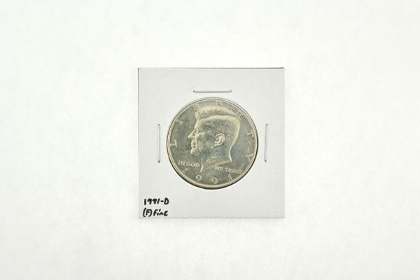 1991-D Kennedy Half Dollar (F) Fine N2-3843-3