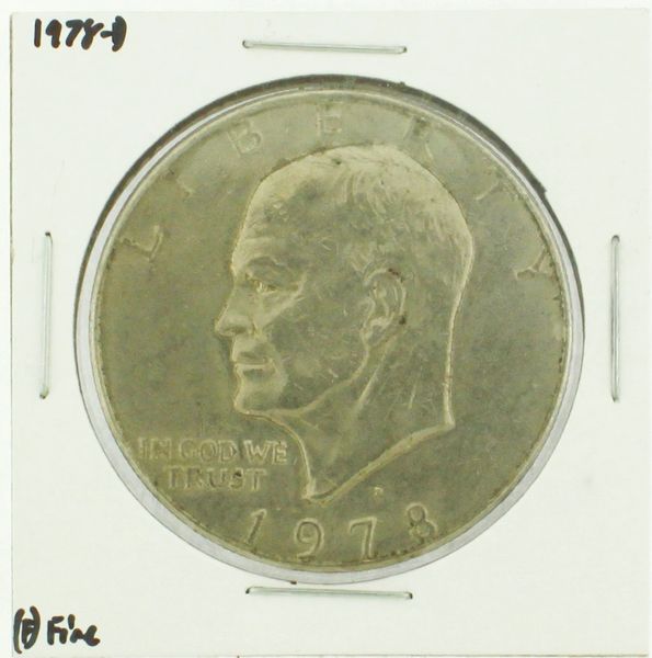 1978-D Eisenhower Dollar RATING: (F) Fine (N2-4297-02)