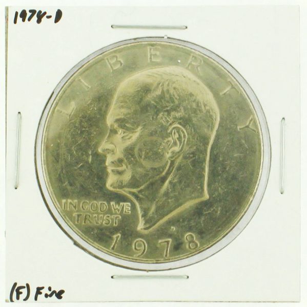 1978-D Eisenhower Dollar RATING: (F) Fine (N2-4297-06)