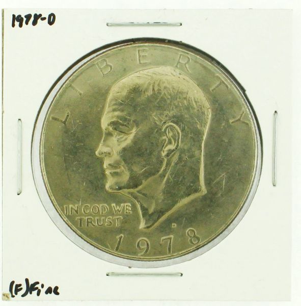 1978-D Eisenhower Dollar RATING: (F) Fine (N2-4297-11)