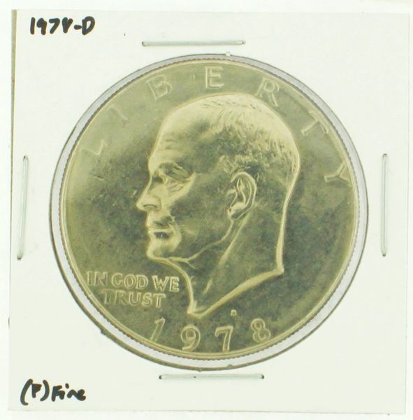 1978-D Eisenhower Dollar RATING: (F) Fine (N2-4297-13)