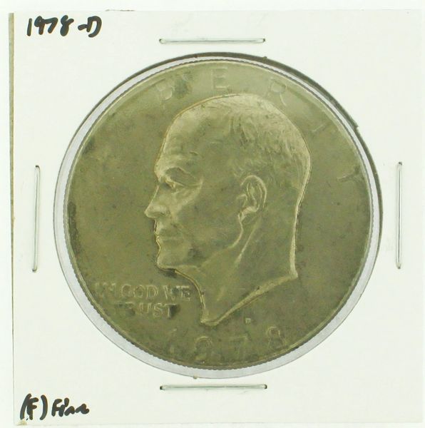 1978-D Eisenhower Dollar RATING: (F) Fine (N2-4297-17)