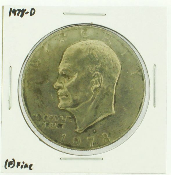 1978-D Eisenhower Dollar RATING: (F) Fine (N2-4297-18)