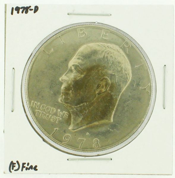 1978-D Eisenhower Dollar RATING: (F) Fine (N2-4297-20)