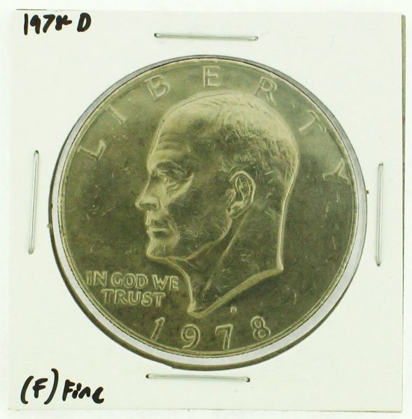 1978-D Eisenhower Dollar RATING: (F) Fine (N2-4297-26)