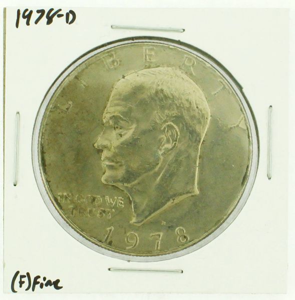 1978-D Eisenhower Dollar RATING: (F) Fine (N2-4297-31)